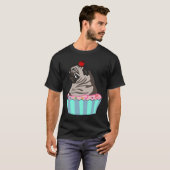 Mops cupcake Classic T - Shirt 261 (Vorne ganz)