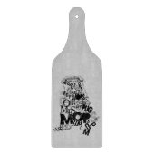 Mops Cutting Board Schneidebrett (Vorderseite)