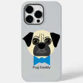 Mops Daddy Case-Mate iPhone Hülle (Rückseite)