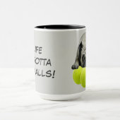 Mops, den Sie got, um Ball-Tasse zu haben Tasse (Zentrum)