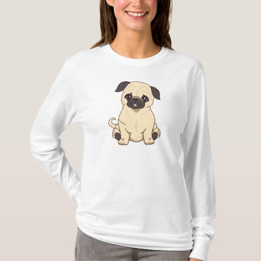 Mops, der durch begrenzte Ausgabe Pablos Fernandez T-Shirt (Vorderseite)