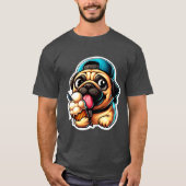 MOPS, DER EIS KREBS ESSEN 8 T-Shirt (Vorderseite)