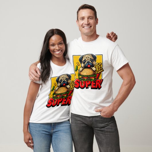 MOPS, DER GRÖSSER UND FREUNDE isst 5 T-Shirt (Unisex)