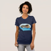 Mops der Katzen-n T-Shirt (Vorne ganz)