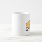 Mops, der Kuchen-Tasse kackt Kaffeetasse (Mittel)