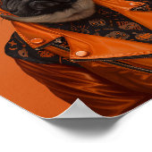 Mops der Nacht Poster (Ecke)