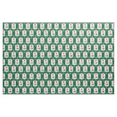 Mops der Weihnachtszeit (helle Weihnachtsmannmütze Stoff (Yard (91,4 cm))