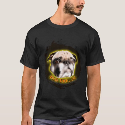 Mops dich T-Shirt (Vorderseite)