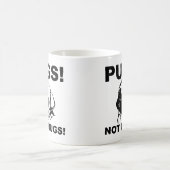 Mops, die keine Drogen nehmen, Kaffeetasse (Mittel)