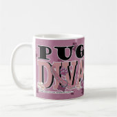 Mops DIVA Kaffeetasse (Links)
