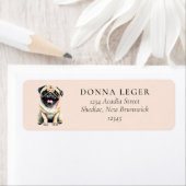 Mops Dog-Adresse (Insitu)