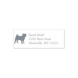 Mops Dog Baby Duwer Thema Welpe Geschlecht Neutral Permastempel