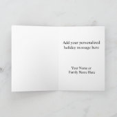 Mops Dog Bah Humpug Weihnachten (Innenseite)