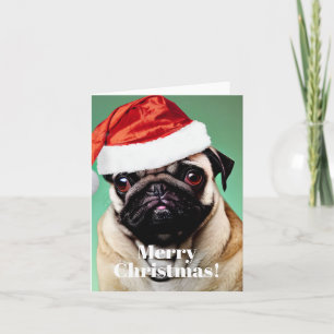 Mops Dog Christmas