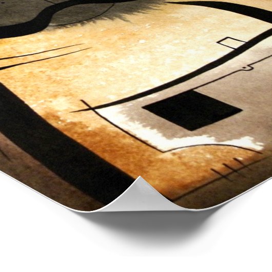 Mops Dog dk_2005aug8n Poster (Ecke)