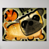 Mops Dog dk_2005aug8o Poster (Vorne)