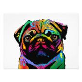 Mops Dog Fotodruck (Vorne)