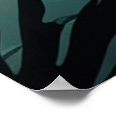 Mops Dog Gentleman Vintag Poster (Ecke)