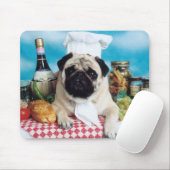 Mops Dog Koch Mousepad (Mit Mouse)