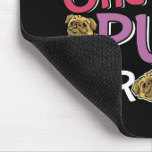Mops Dog Lover - Noch ein Versprechen Mousepad (Ecke)