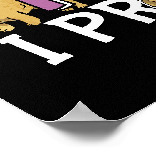 Mops Dog Lover - Noch ein Versprechen Poster (Ecke)