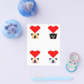 Mops Dog Lovers | Die Liebe aller Mops Flyer (Einzeln)