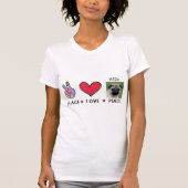 Mops Dog Lovers T - Shirt (Vorderseite)
