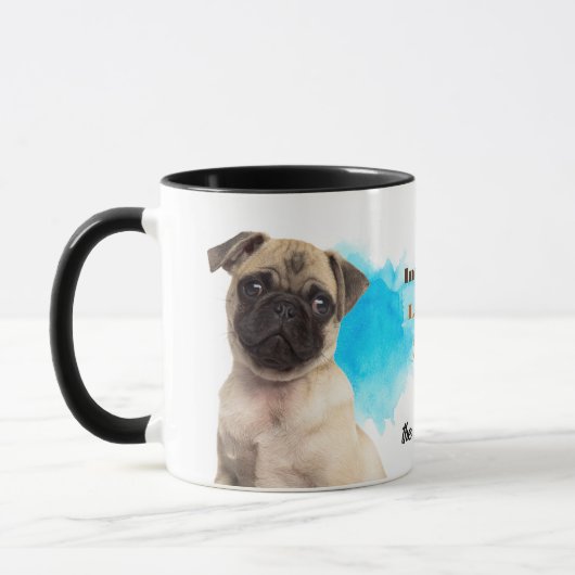 Mops Dog Loyal Friend Tasse (Links)