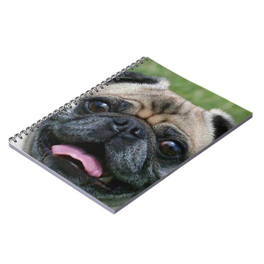 Mops Dog Notizblock (Linke Seite)