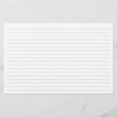 Mops Dog Puppy Stationery Briefpapier (Rückseite)