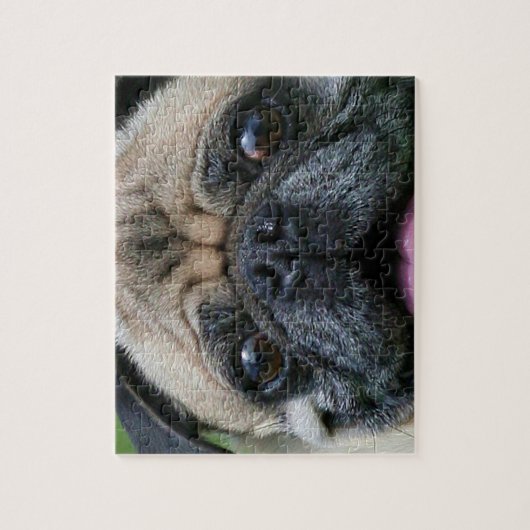 Mops Dog Puzzle (Vertikal)