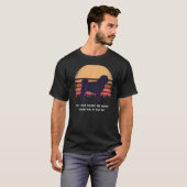 Mops Dog Retro 8 T-Shirt (Vorne ganz)