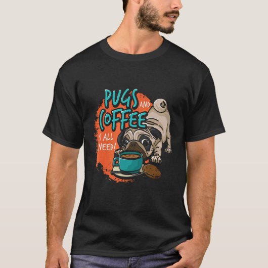 Mops Dog T-Shirt (Vorderseite)