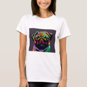 Mops Dog T-Shirt (Vorderseite)