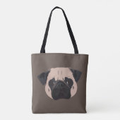 Mops Dog Tasche (Rückseite)