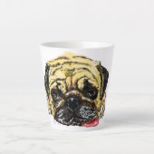 Mops Dog Tasse Funny (Vorderseite)