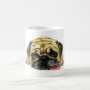Mops Dog Tasse Funny