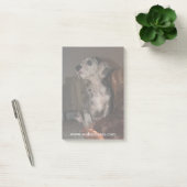 Mops-Dogge Post-it Klebezettel (Büro)