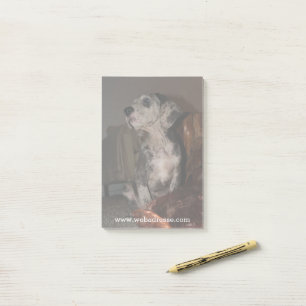 Mops-Dogge Post-it Klebezettel