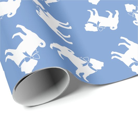 Mops Doppy Geschenkpapier (Rolleneckpunkt)