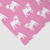 Mops Doppy-Gewebe-Papiere Seidenpapier (Detail)
