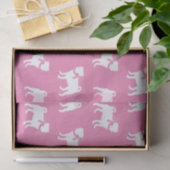 Mops Doppy-Gewebe-Papiere Seidenpapier (Geschenk)
