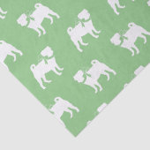 Mops Doppy-Gewebe-Papiere Seidenpapier (Detail)