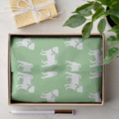 Mops Doppy-Gewebe-Papiere Seidenpapier (Geschenk)