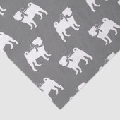 Mops Doppy-Gewebe-Papiere Seidenpapier (Detail)