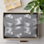 Mops Doppy-Gewebe-Papiere Seidenpapier (Geschenk)