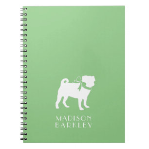 Mops Doppy-Notebook Notizblock