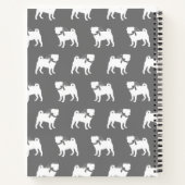 Mops Doppy-Notebook Notizblock (Rückseite)
