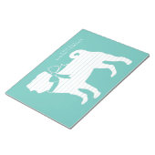 Mops Doppy-Puppy-Notepad Notizblock (angewinkelt)