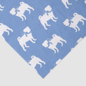 Mops Doppy Seidenpapier (Detail)